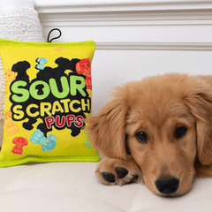 HUXLEY & KENT Dog Power Plush Sour Scratch L