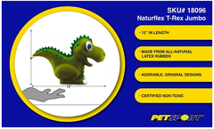 PETSPORT NaturFlex T-Rex Jumbo 12"