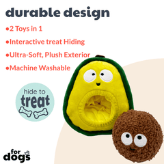 HUXLEY & KENT Dog Pop 'n Fetch Avocado L