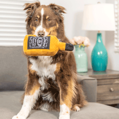 HUXLEY & KENT Dog Power Plush Bad Dog Jack's Whiskey L