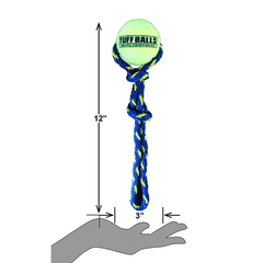 PETSPORT Fling Thing 12" Rope w/ 2.5" Tuff Ball