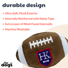 HUXLEY & KENT Dog Power Plush Football L