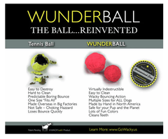 *WUNDER BALL Large (Hanger Tag) 6pk