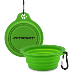 PETSPORT Clip-A-Bowl Collapsible Travel Bowl
