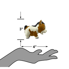 PETSPORT NaturFlex Horse Tiny Tots 4"