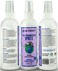 EARTHBATH 3-in-1 Deodorizing Spritz Lavender 8oz