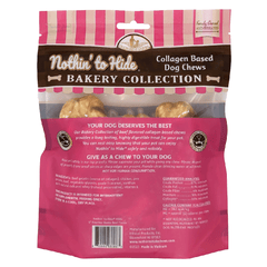 *NOTHIN' TO HIDE Bakery Beef Knotted Bone 4" 3pk