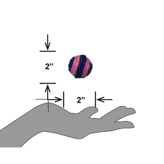 PETSPORT Kitty Fun Balls 1.6"4pk