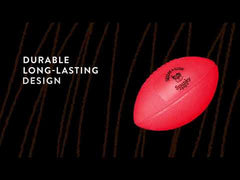 SPUNKY PUP Squeak & Glow Football