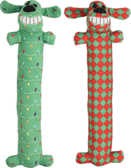 MULTIPET Loofa Dog Christmas 12"