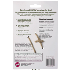 ETHICAL/SPOT Bam-Bone+ Dental Bridge Peanut Butter 6"