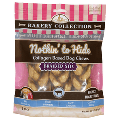 *NOTHIN' TO HIDE Bakery Beef Braid Stick 5.5" 3pk