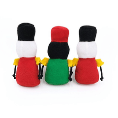 ZIPPY PAWS Holiday Miniz Nutcrackers 3pk