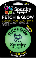 SPUNKY PUP Fetch & Glow Ball L