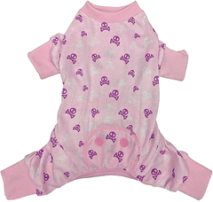 *FASHION PET Skull N Crossbone PJ's XXS Pink