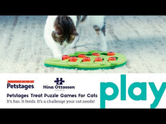 OUTWARD HOUND Melon Madness Puzzle & Play Cat Game Pink