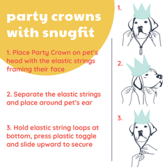 HUXLEY & KENT Party Crown Gold S
