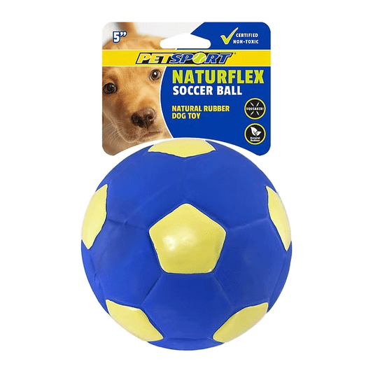 كرة قدم PETSPORT NaturFlex مقاس 5 بوصات