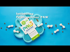 *PetDreamHouse PAW 2-in-1 Lick Pad w/Slow Feeder Green