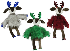 MULTIPET Holiday Dapper Deer مقاس 17 بوصة
