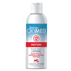 TROPICLEAN OxyMed Lotion for Paw Pads, Nose & Elbows 4oz