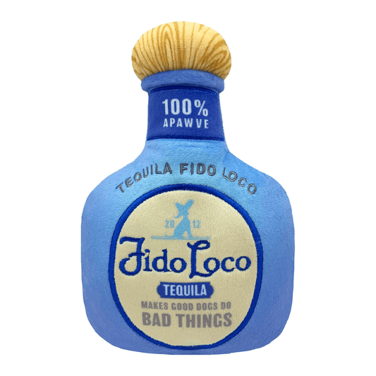 دمية كلب HUXLEY & KENT القطيفة Fido Loco Tequila L