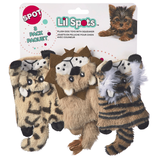 ETHICAL/SPOT Lil Spots Flat Cats 5" 2pk