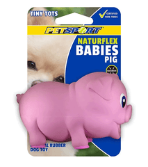 PETSPORT NaturFlex Pig Tiny Tots 3.5"