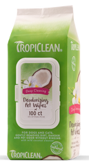 TROPICLEAN Wipes Deep Cleaning 100ct