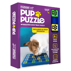 MULTIPET Pup Puzzle Word Treat Toy 7.5"
