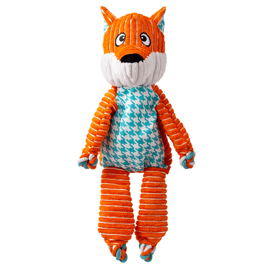 لعبة KONG Floppy Knots Fox Jumbo XL