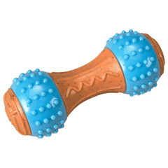 ETHICAL/SPOT Bam-Bone+ Giggler Dumbell Peanut Butter 5.5"