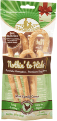 NOTHIN' TO HIDE Holiday Mini Candy Canes 6pk Chicken