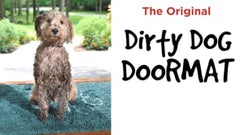 سجادة باب DGS Dirty Dog، لون بني، مقاس كبير