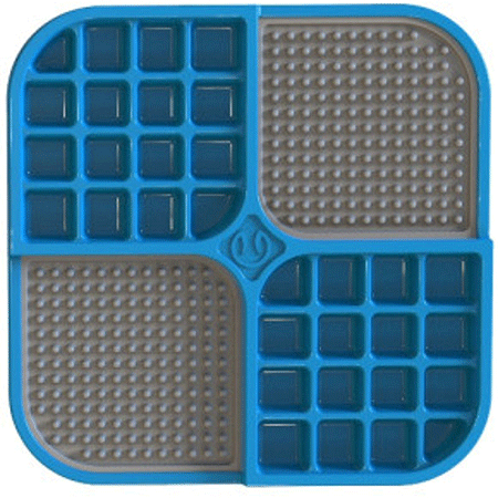 *BOREDOM BUSTERS Licking Mat Blue Duo