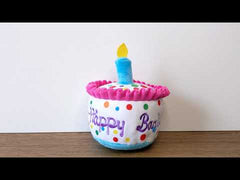 HUXLEY & KENT Dog Power Plush Happy Barkday Cake S