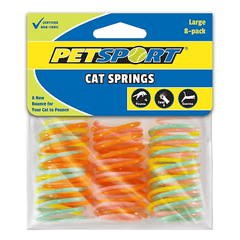 PETSPORT Cat Springs Large 2.25" 8pk