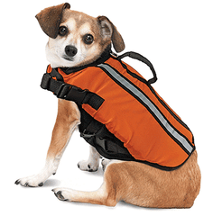 *FASHION PET Orange Life Vest L