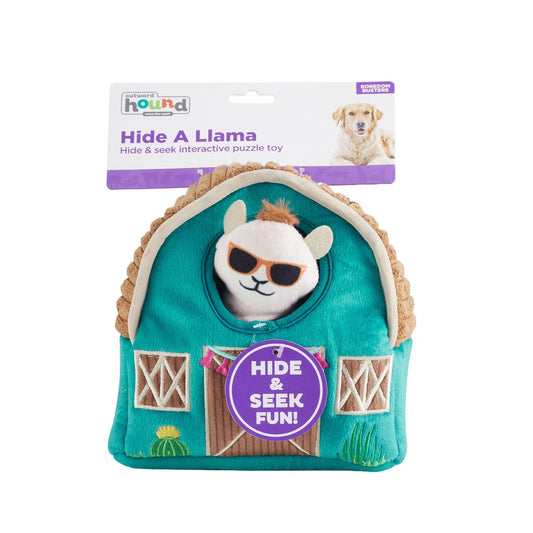 *OUTWARD HOUND Hide A Llama Plush Dog Toy Puzzle