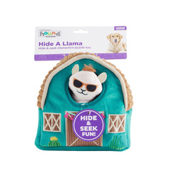 *OUTWARD HOUND Hide A Llama Plush Dog Toy Puzzle
