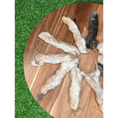 *FUREVER FIERCE Rabbit Feet 6ct Bag