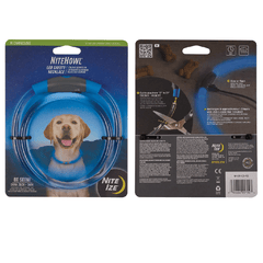 NITE IZE NiteHowl LED Safety Necklace Rechargeable Blue