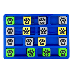MULTIPET Pup Puzzle Word Treat Toy 7.5"