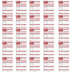 Equine Health Record 25 pack