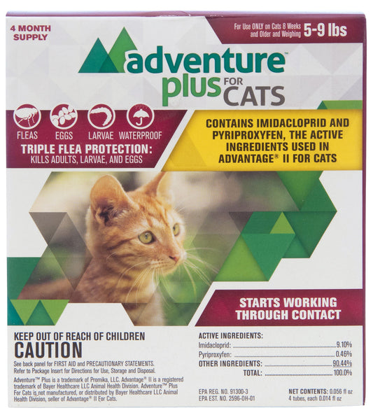 Adventure Plus for Cats Size: Cat 5 to 9 lbs