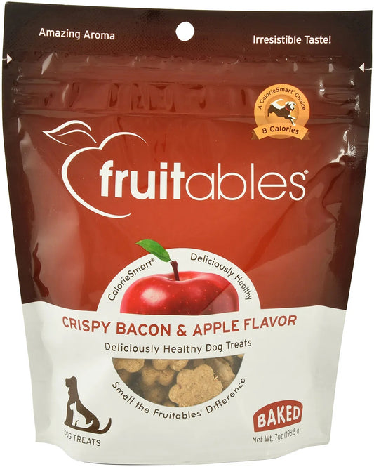 Fruitables Oven-Baked Treats, 7oz Flavor: Bacon/Apple