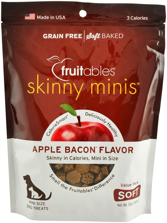 Skinny Mini's de Fruitables, 340 g. Sabor: Manzana y tocino.