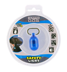 Terrain D.O.G.Dog Collar Light | No Batteries Needed | Blue