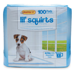 Lil' Squirts Training Pads, 21"x22", 100 count