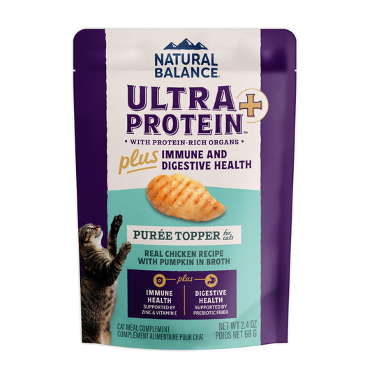 Natural Balance Ultra Protein Plus Immune & Digestive Cat Topper 24ea/2.4oz